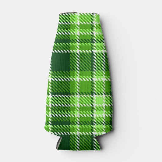 Gecontroleerd groen kleurpatroon flesjeskoeler (Voorkant)