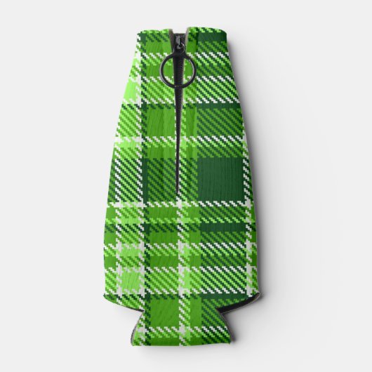 Gecontroleerd groen kleurpatroon flesjeskoeler (Achterkant)