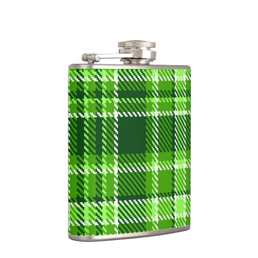 Gecontroleerd groen kleurpatroon heupfles (Rechts)