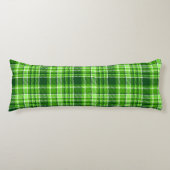 Gecontroleerd groen kleurpatroon lichaamskussen (Voorkant)