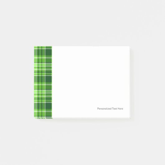 Gecontroleerd groen kleurpatroon post-it® notes (Voorkant)