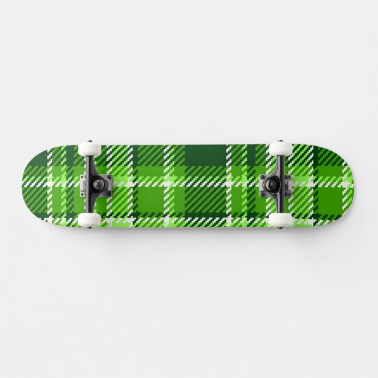 Gecontroleerd groen kleurpatroon skateboard (Horizontaal)