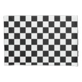 Gecontroleerd Hoesje met zwarte en witte schroef Kussensloop (Voorkant)