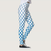 Gecontroleerd licht naar donkerblauw verlooppatroo leggings (Rechts)