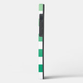 Gecontroleerd licht naar donkergroen ombré-patroon Case-Mate iPhone case (Achterkant / Links)