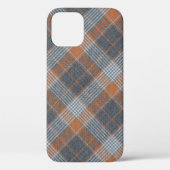 Gecontroleerd materiaal tartaanpatroon textieltext Case-Mate iPhone case (Achterkant)