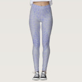 Gecontroleerd Net patroon 02 LGrey BG Leggings (Voorkant)