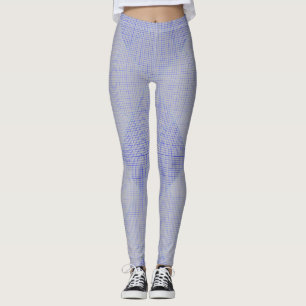 Gecontroleerd Net patroon 02 LGrey BG Leggings