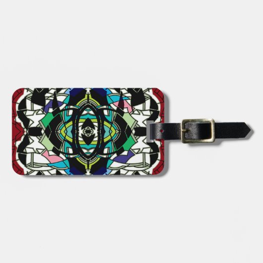 Gecontroleerd ontwerp bagagelabel (Voorkant horizontaal)