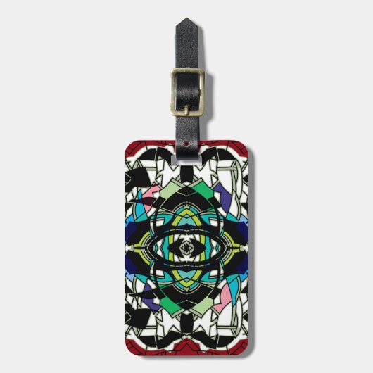 Gecontroleerd ontwerp bagagelabel (Voorkant verticaal)