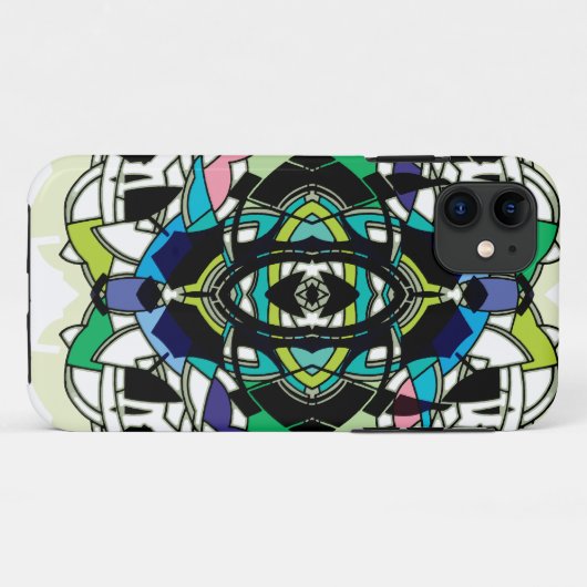 Gecontroleerd ontwerp Case-Mate iPhone case (Achterkant (horizontaal))