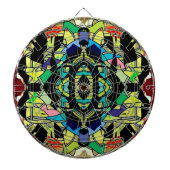 Gecontroleerd ontwerp dartbord (Voorkant)