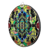 Gecontroleerd ontwerp dartbord (Voorkant Rechts)