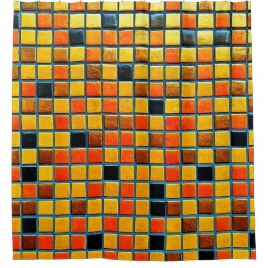 Gecontroleerd ontwerp douchegordijn (Voorkant)