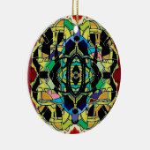 Gecontroleerd ontwerp keramisch ornament (Rechts)