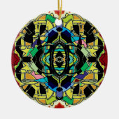 Gecontroleerd ontwerp keramisch ornament (Voorkant)