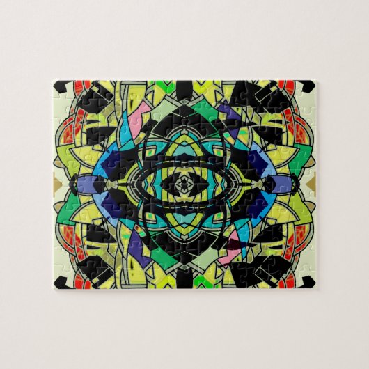 Gecontroleerd ontwerp legpuzzel (Horizontaal)