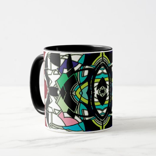 Gecontroleerd ontwerp mok (Voorkant links)