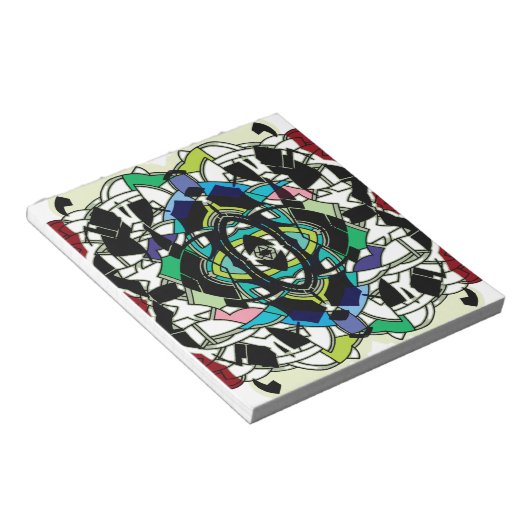 Gecontroleerd ontwerp notitieblok (Schuin)