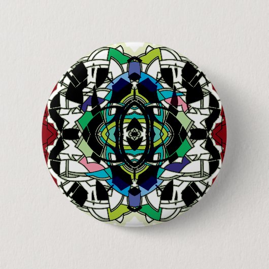 Gecontroleerd ontwerp ronde button 5,7 cm (Voorkant)