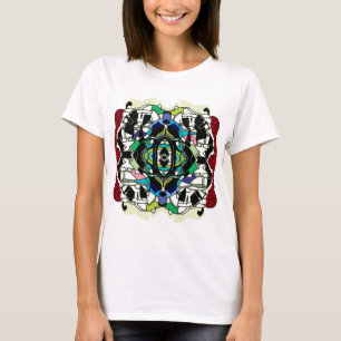 Gecontroleerd ontwerp t-shirt