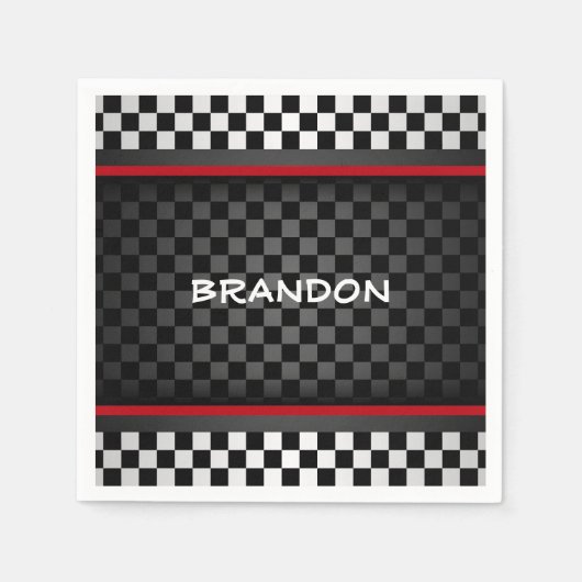 Gecontroleerd ontwerppapier servetten (Voorkant)