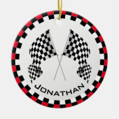 Gecontroleerd Ornament voor rackontwerp met vlag (Voorkant)