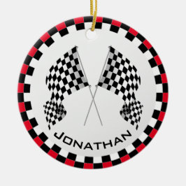 Gecontroleerd Ornament voor rackontwerp met vlag