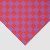 Gecontroleerd Paars en rood Tissuepapier (Detail)