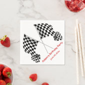 Gecontroleerd papier voor vlaggenontwerpen servett servet (Insitu)