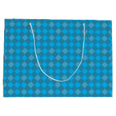 Gecontroleerd patches patroon 01 w blauw BG Groot Cadeauzakje (Achterkant)