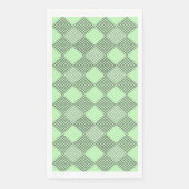 Gecontroleerd patches patroon 01 w Lgreen BG Servet (Voorkant)