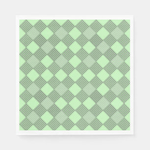 Gecontroleerd patches patroon 01 w Lgreen BG Servet