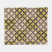 Gecontroleerd Patroon.02 Fleece Deken (Voorkant (Horizontaal))
