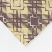 Gecontroleerd Patroon.02 Fleece Deken (Hoek)