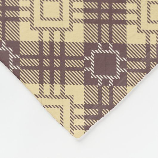 Gecontroleerd Patroon.02 Fleece Deken (Hoek)