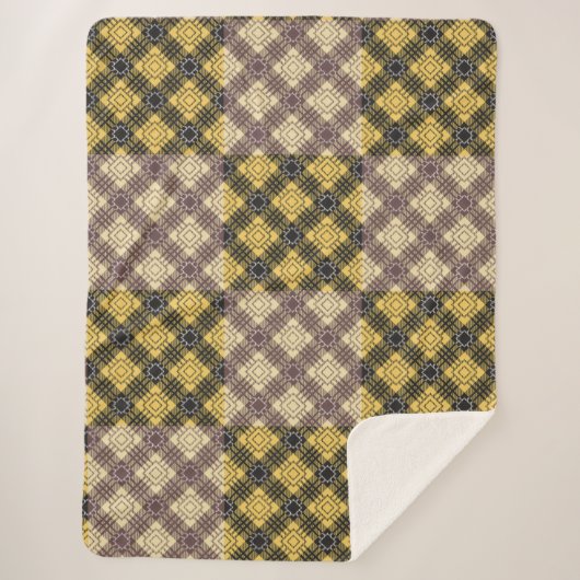 Gecontroleerd Patroon.02 Sherpa Deken (Voorkant)