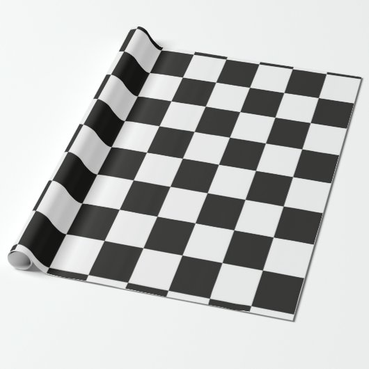 Gecontroleerd patroon cadeaupapier (Uitgerold)