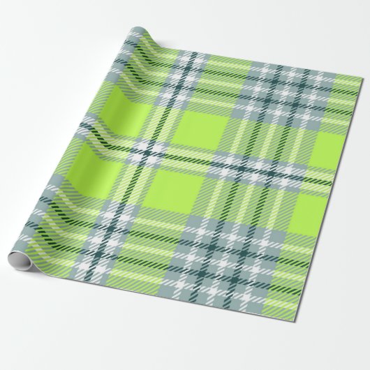 Gecontroleerd patroon cadeaupapier (Uitgerold)