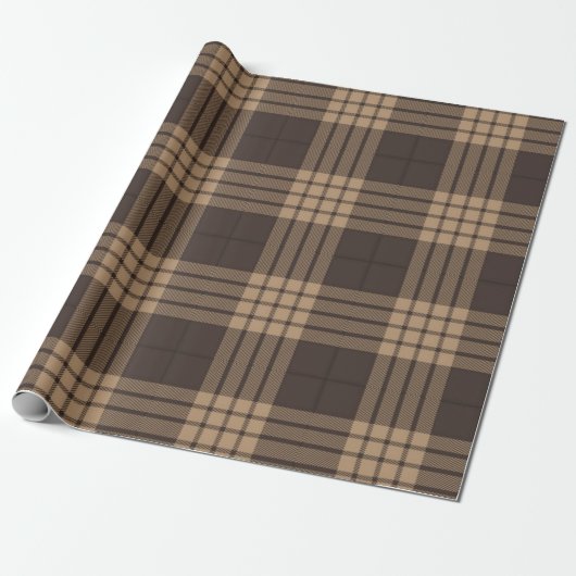 Gecontroleerd patroon cadeaupapier (Uitgerold)