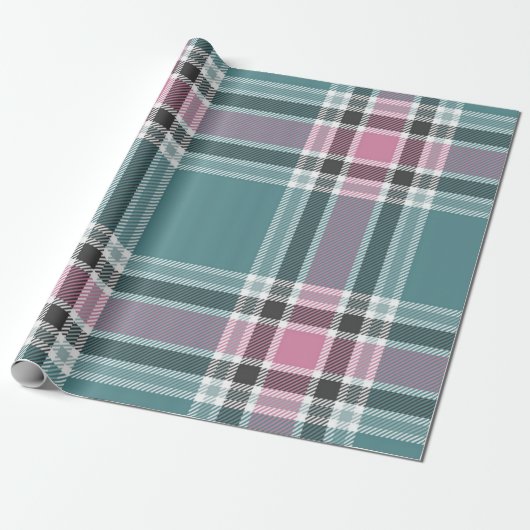 Gecontroleerd patroon cadeaupapier (Uitgerold)