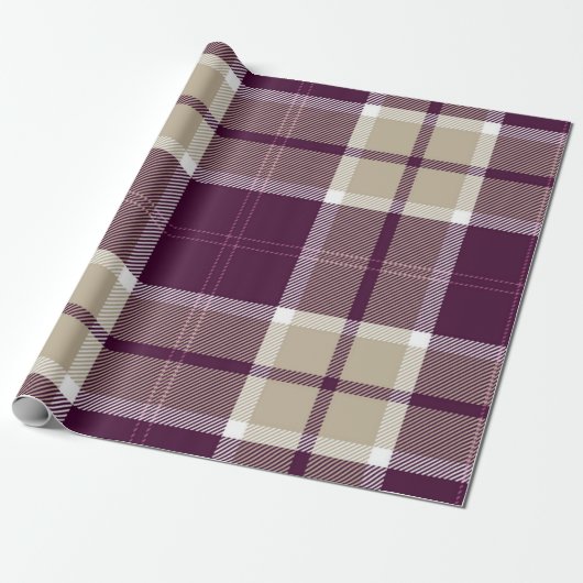 Gecontroleerd patroon cadeaupapier (Uitgerold)