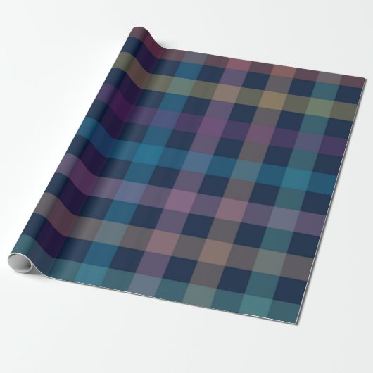 Gecontroleerd patroon cadeaupapier (Uitgerold)