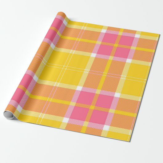Gecontroleerd patroon cadeaupapier (Uitgerold)