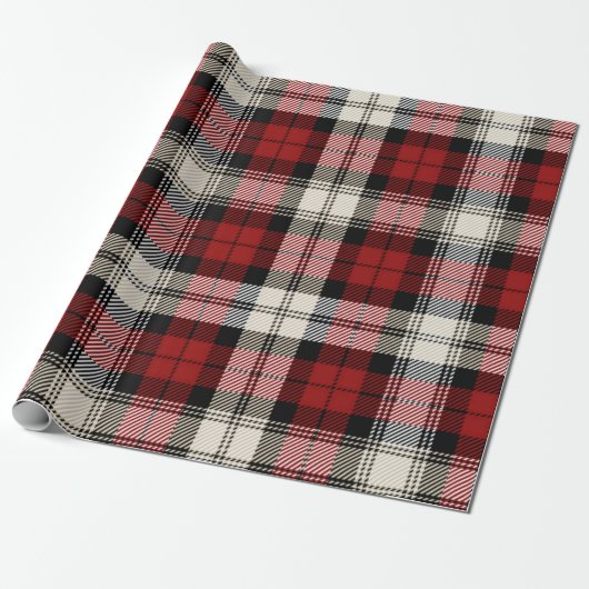 Gecontroleerd patroon cadeaupapier (Uitgerold)