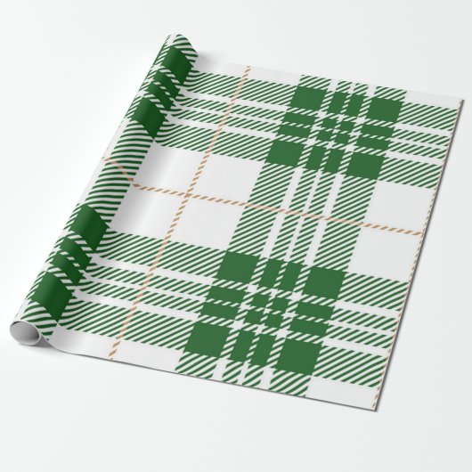 Gecontroleerd patroon cadeaupapier (Uitgerold)