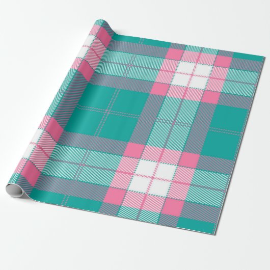 Gecontroleerd patroon cadeaupapier (Uitgerold)