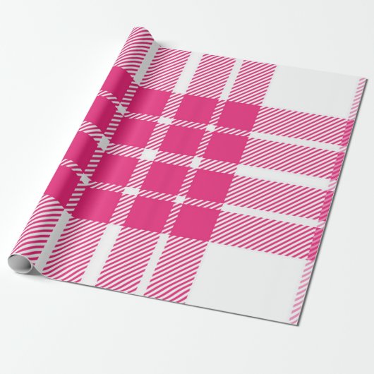 Gecontroleerd patroon cadeaupapier (Uitgerold)