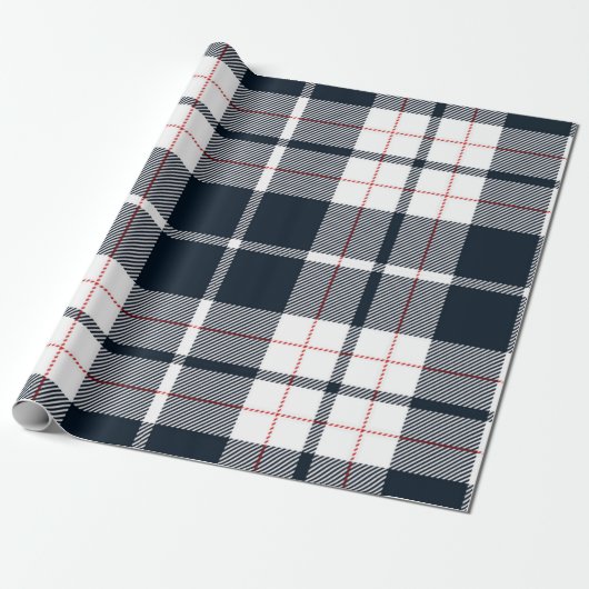 Gecontroleerd patroon cadeaupapier (Uitgerold)