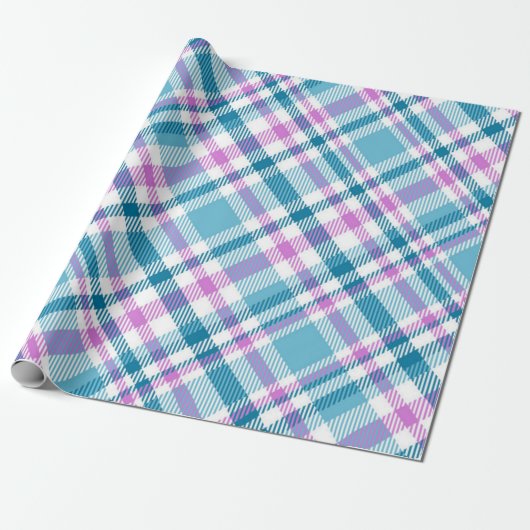 Gecontroleerd patroon cadeaupapier (Uitgerold)
